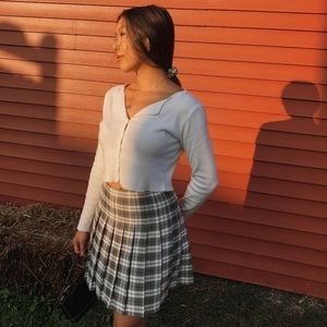 Vintage plaid skirt in size small